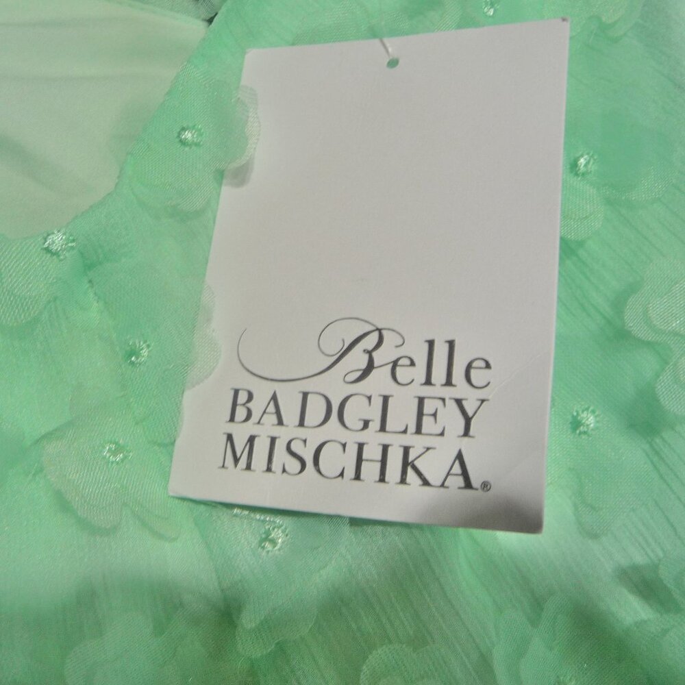 Badgley Mischka Nora 3D Dress Size 6 - Picture 10 of 11